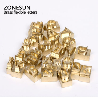 ZONESUN Debossing Letter Die Mould CNC Engraving Mould