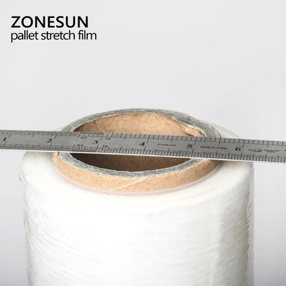 ZONESUN Micron Stretch Wrap Plastic Stretch Film Black Hand Pallet Shrink Wrap Factory