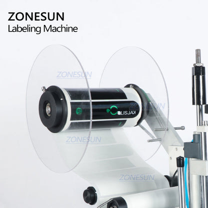 ZONESUN ZS-TB100SW Etichettatrice semiautomatica per bottiglie rotonde 