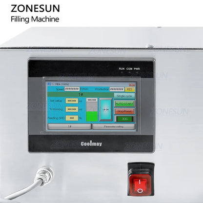 ZONESUN ZS-MPZ1 Riempitrice di liquidi con pompa magnetica semiautomatica 