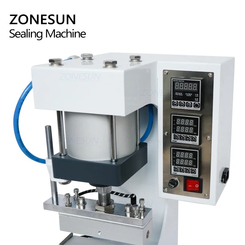 ZONESUN ZY-819G Macchina per sigillare il riscaldamento pneumatico da tavolo