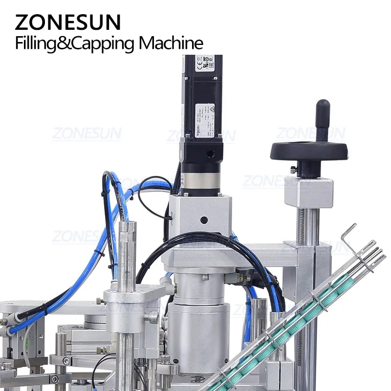 ZONESUN ZS-AFC16 Automatic Ceramic Pump Liquid Tube Filling Capping Machine