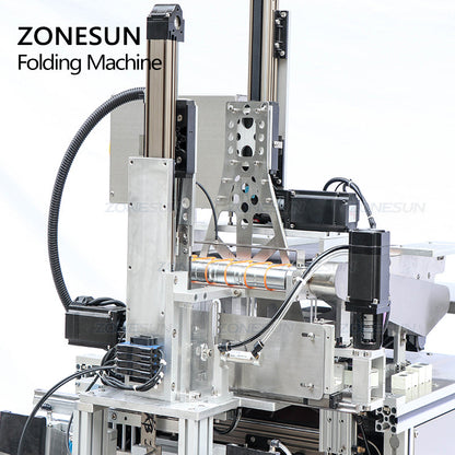 ZONESUN ZS-MS1TZD Macchina confezionatrice pieghevole per maschere facciali ad alta velocità 