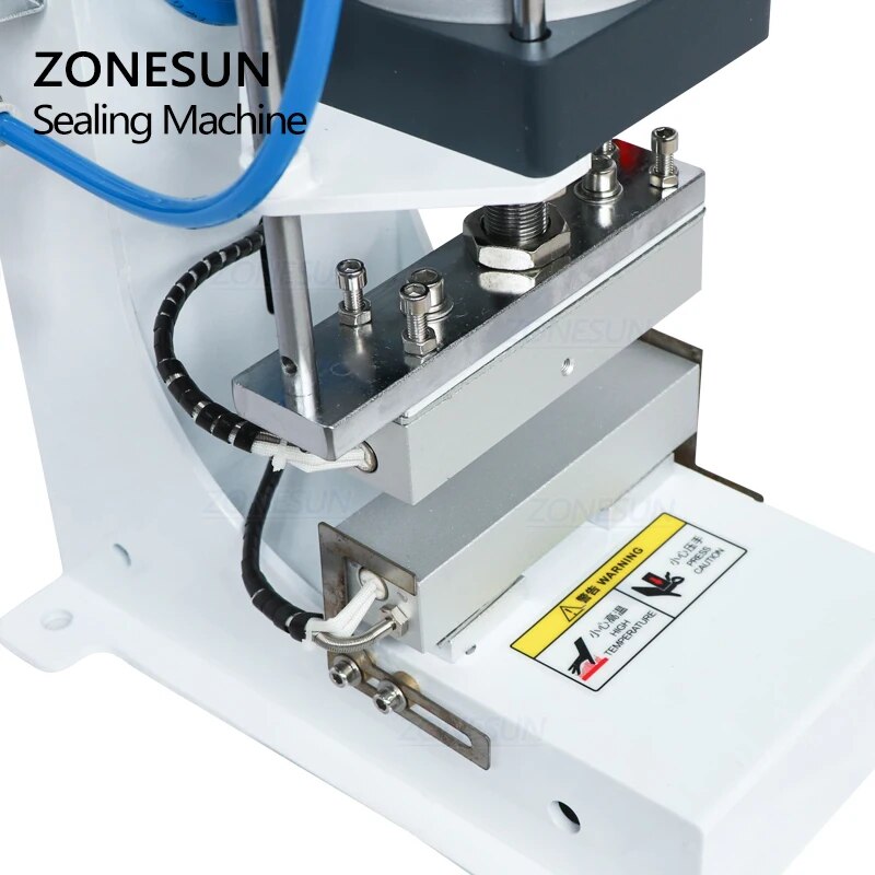 Máquina de sellado por calentamiento neumático de escritorio ZONESUN ZY-819G