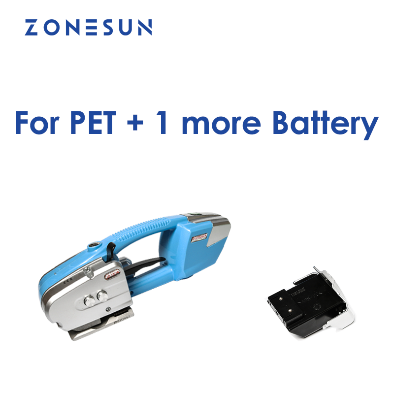 ZONESUN JD16 13-16mm Reggiatrice automatica in plastica elettrica a batteria