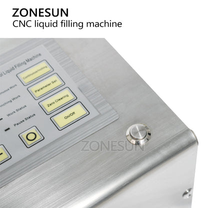 ZONESUN GFK-180 5-3500ml Electrical Diaphragm Pump Liquid Filling Machine