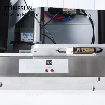 ZONESUN TB-80 Semi-automatic Round Bottle Labeling Machine