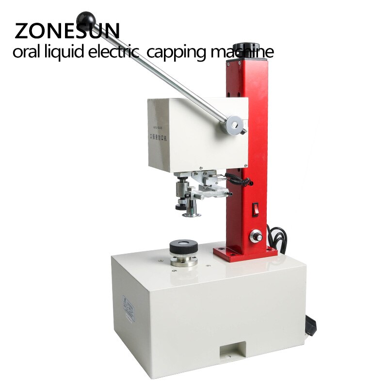 ZONESUN KFJ-1035 10-35mm Oral Liquid Electric Manual Capping Machine