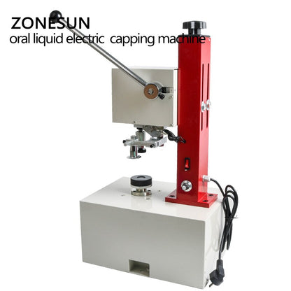 ZONESUN KFJ-1035 10-35mm Oral Liquid Electric Manual Capping Machine