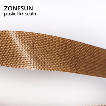 ZONESUN 50pcs/lot Teflon Belt for FR-900 /SF-150 Band Sealer/Plastic Bag Sealing Machine