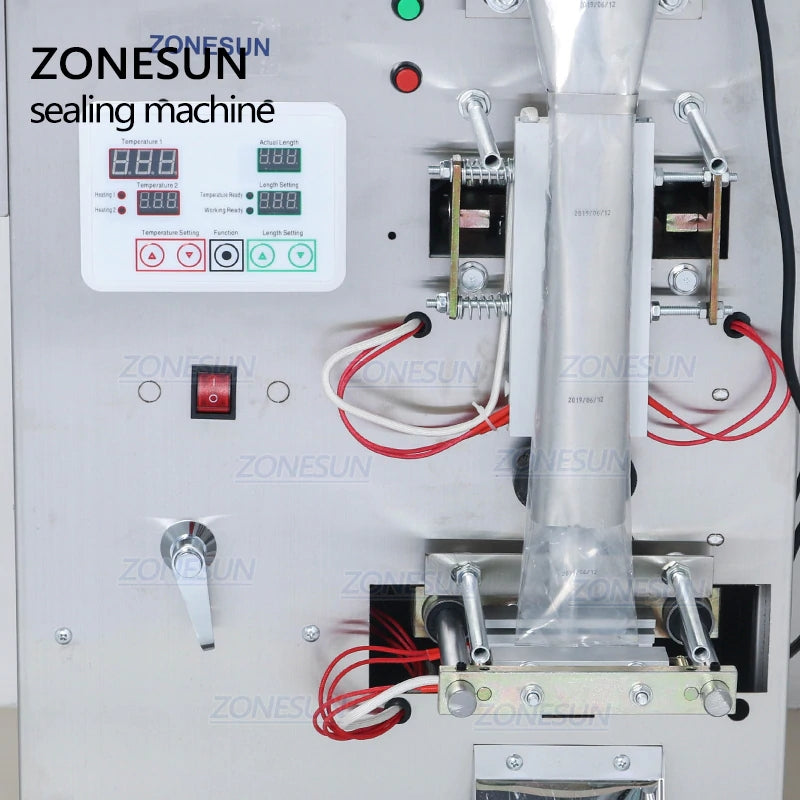 ZONESUN ZS-GZ5200 Powder Weighting Filling Sealing Machine With Date Printer