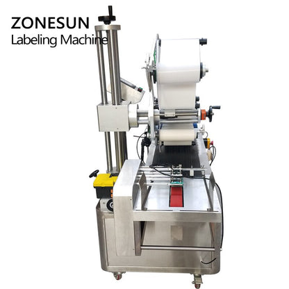 ZONESUN Automatic High Speed Flat Square Bottle Labeling Machine