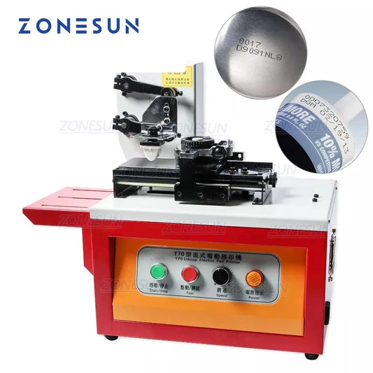 ZONESUN Y70 Macchina automatica per tampografia a inchiostro