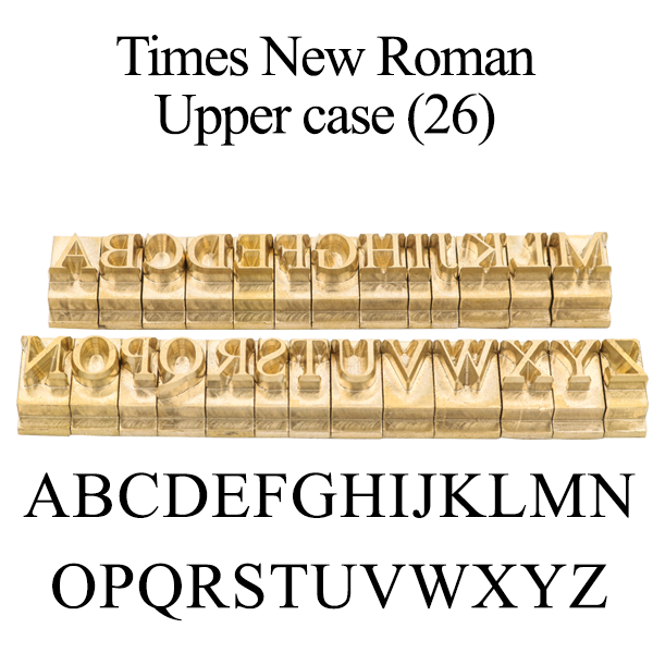 ZONESUN Copper Letter Mold