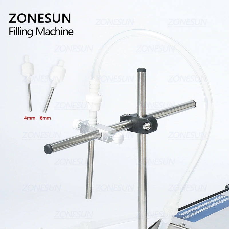 ZONESUN ZS-YTDP1 Small Semi-automatic Diaphragm Pump Liquid Filling Machine