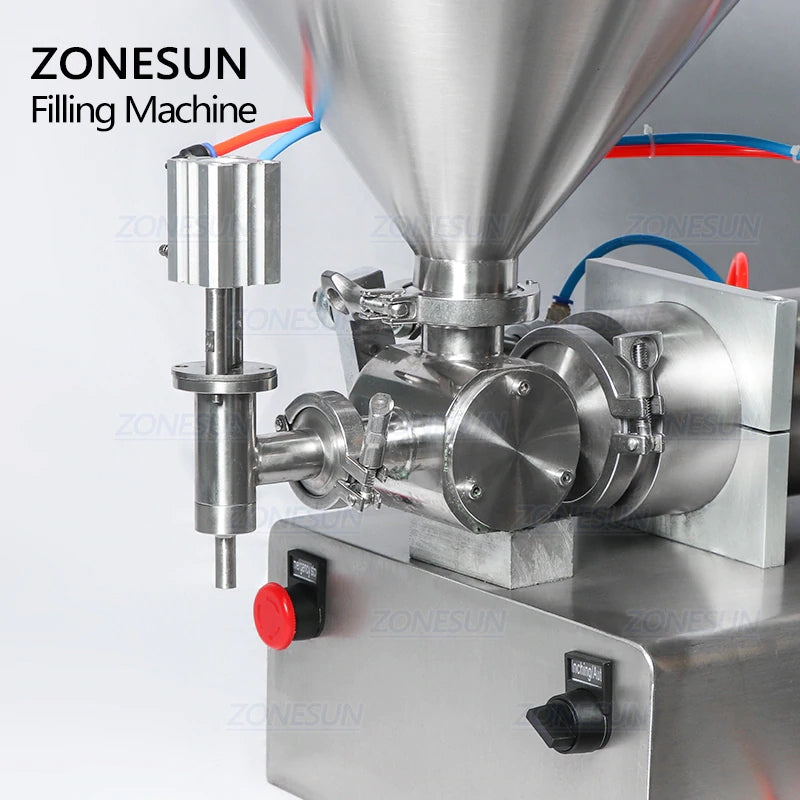 ZONESUN ZS-GT1P Full Pneumatic Semi Automatic Paste Filling Machine