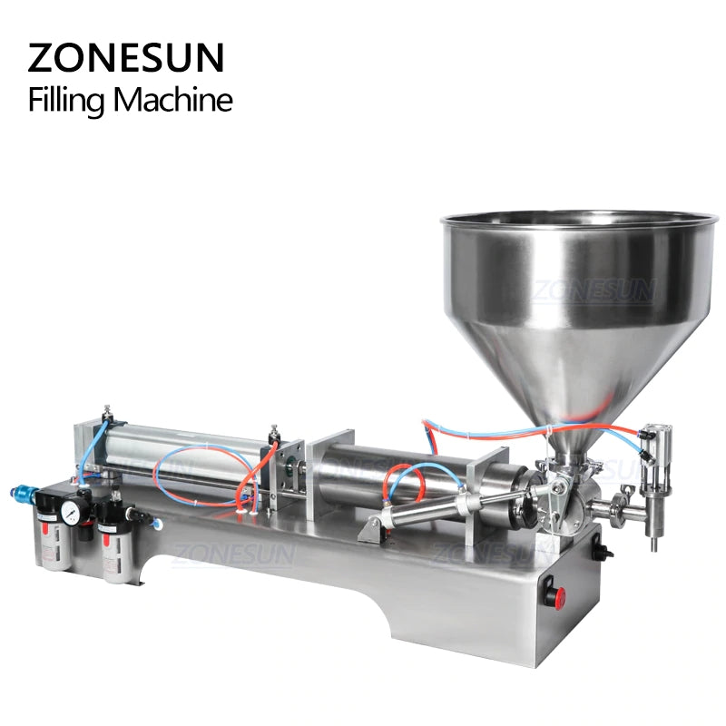 ZONESUN ZS-GT1P Full Pneumatic Semi Automatic Paste Filling Machine