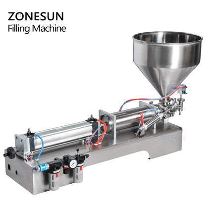 ZONESUN ZS-GT1P Full Pneumatic Semi Automatic Paste Filling Machine