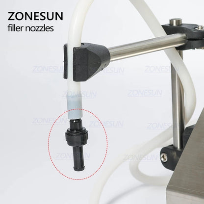 ZONESUN GFK-160 Small Size Filling Machine Nozzles For Digital Filling Machine