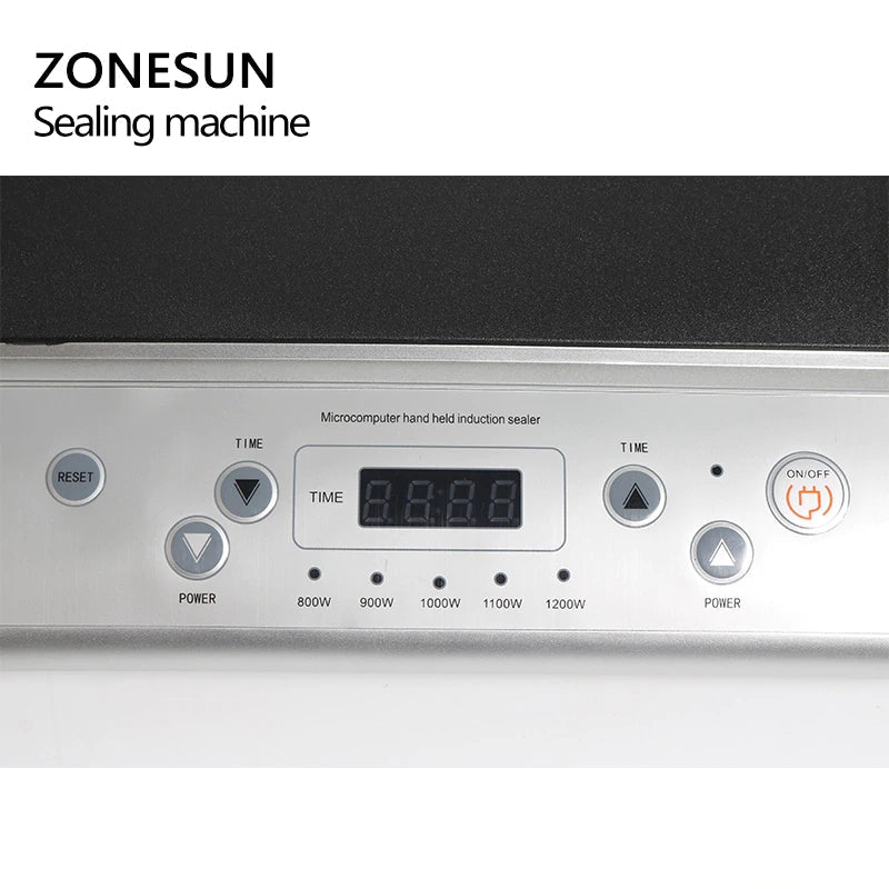 ZONESUN GLF-500L 20-130mm Macchina per sigillare fogli di alluminio a induzione elettromagnetica