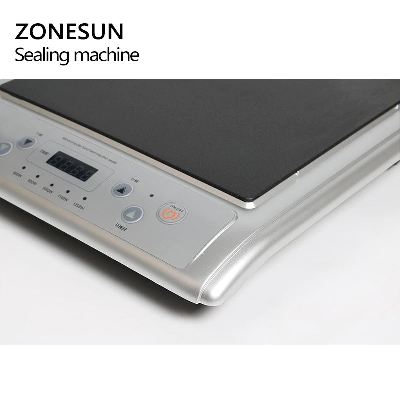 ZONESUN GLF-500L 20-130mm Macchina per sigillare fogli di alluminio a induzione elettromagnetica