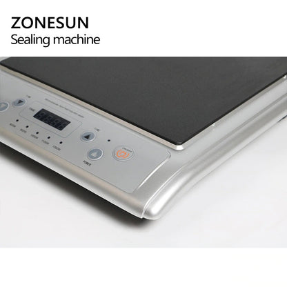 ZONESUN GLF-500L 20-130mm Macchina per sigillare fogli di alluminio a induzione elettromagnetica