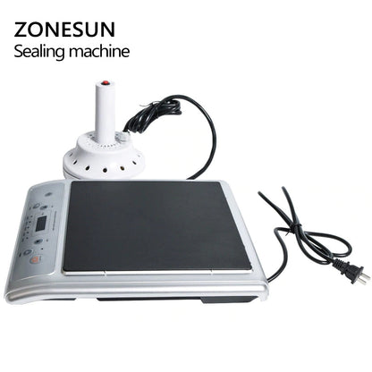 ZONESUN GLF-500L 20-130mm Macchina per sigillare fogli di alluminio a induzione elettromagnetica