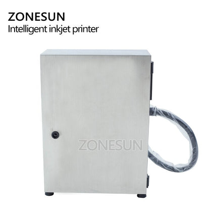 ZONESUN Digital Metal Batch Number Ink jet Code Printing Machine