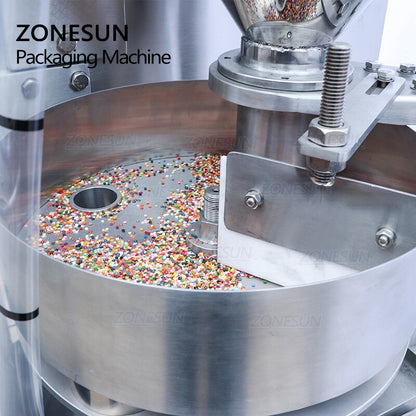 ZONESUN ZS-K100 Automatic Powder Filling Sealing Machine With Date Printer