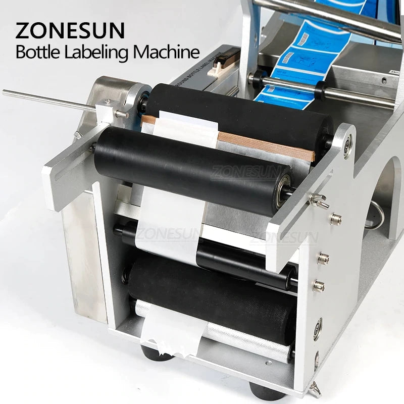 ZONESUN ZS-TB50/T Etichettatrice semiautomatica per bottiglie rotonde