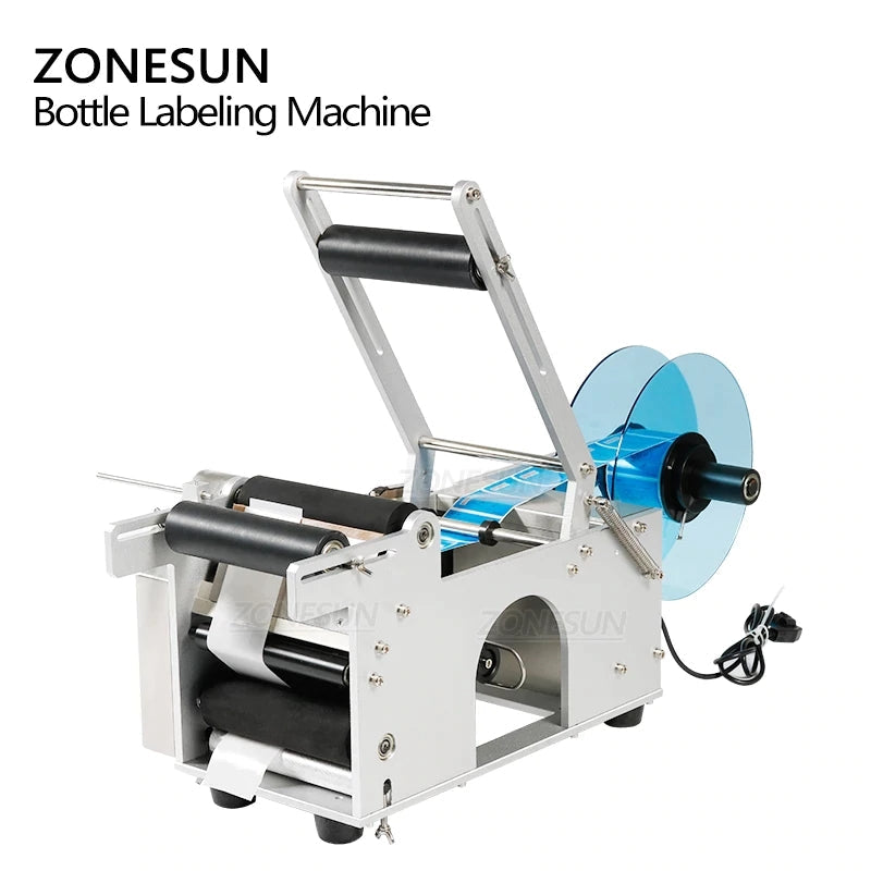 ZONESUN ZS-TB50/T Etichettatrice semiautomatica per bottiglie rotonde