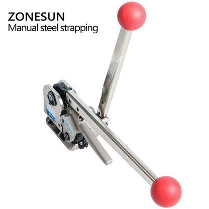 ZONESUN MH35 16-25mm Manual Sealless Stainless Steel Band Strapping Tools