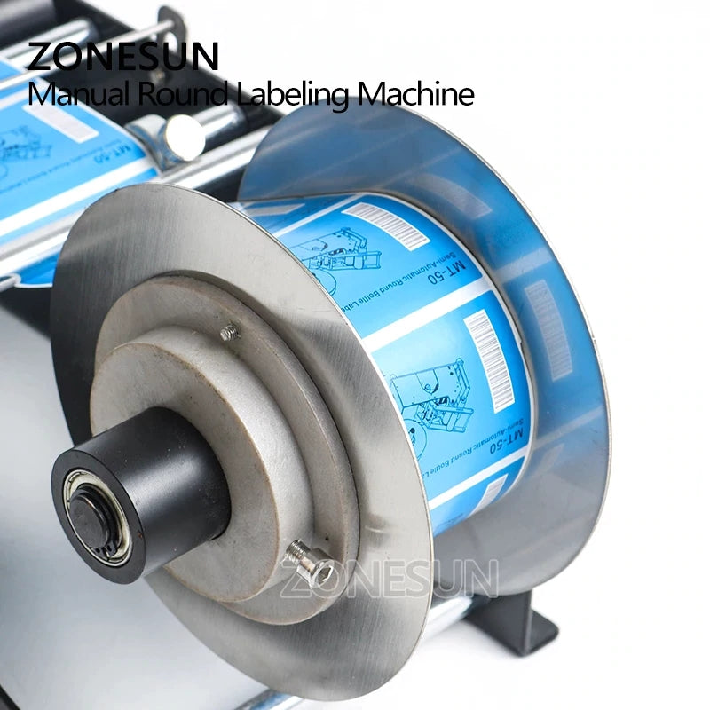 ZONESUN ZS-50 Manual Round Bottle Labeling Machine