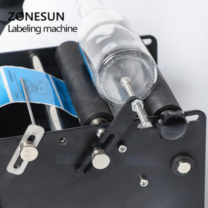 ZONESUN ZS-50P Manual Small Round Bottle Labeling Machine