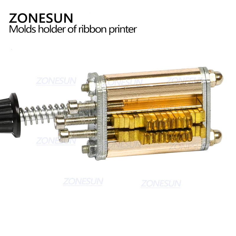 ZONESUN Portastampo della stampante a nastro DY8 HP241 Testa termica per dispositivo di codifica