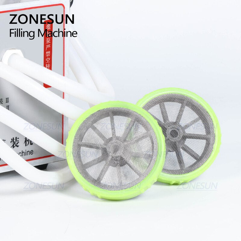 ZONESUN ZS-GFK17B High Flow Rate 2 Nozzles Diaphragm Pump Liquid Filling Machine