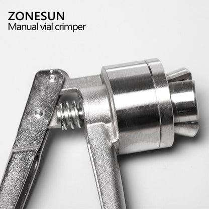 ZONESUN ZS-PVC1 Manual Penicillin Bottle Capping Machine