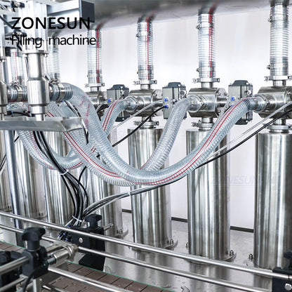 ZONESUN 8 Nozzles Automatic Paste Filling Machine ZS-YT8T-8G