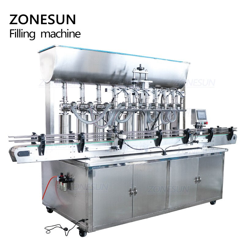 ZONESUN 8 Nozzles Automatic Paste Filling Machine ZS-YT8T-8G