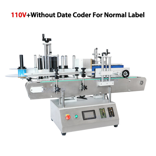 ZONESUN ZS-TB150A High Speed Single Side Round Bottle Labeling Machine For Normal Transparent Label