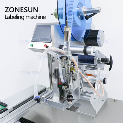 ZONESUN ZS-TB452Z Semi Automatic Circuit Board Flat Labeling Machine