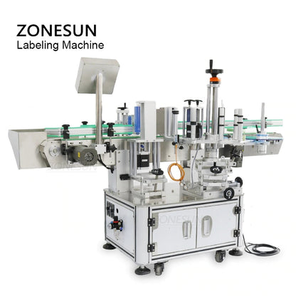 ZONESUN ZS-TB822 Round Bottle Labeling Machine With Date Coder