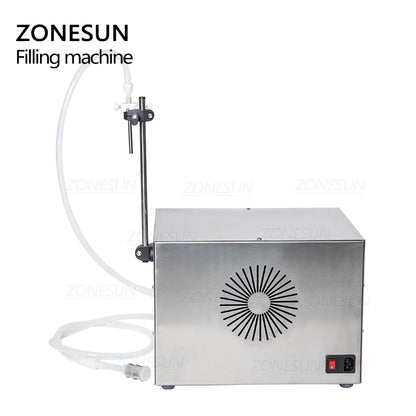 ZONESUN ZS-YT80 3-2500ml Semi Automatic Peristaltic Pump Liquid Filling Machine