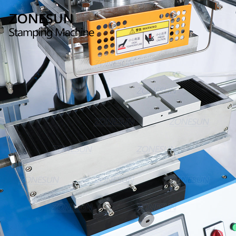 ZONESUN ZY-819R Simulator Cursived Surface Pneumatic Stamping Machine