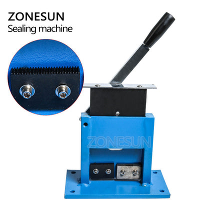 ZONESUN Manual Aluminum Tube Sealing Machine