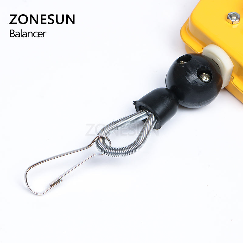 ZONESUN Spring Balancer 1.5kg-3.0kg Screwdriver Hanging Tool For Capping Machine