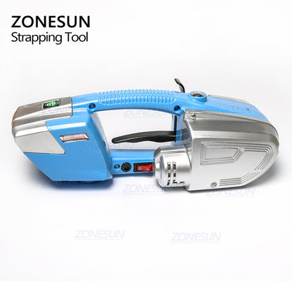 ZONESUN JD16 13-16mm Reggiatrice automatica in plastica elettrica a batteria