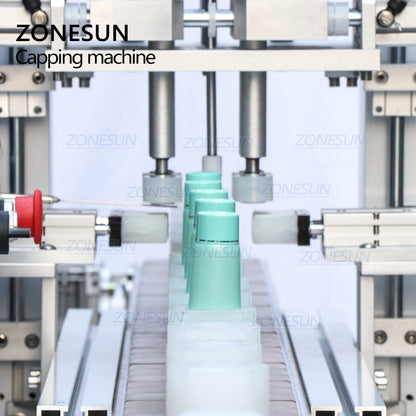 ZONESUN 18-70mm Custom Pneumatic Full Automatic Electric Capping Machine