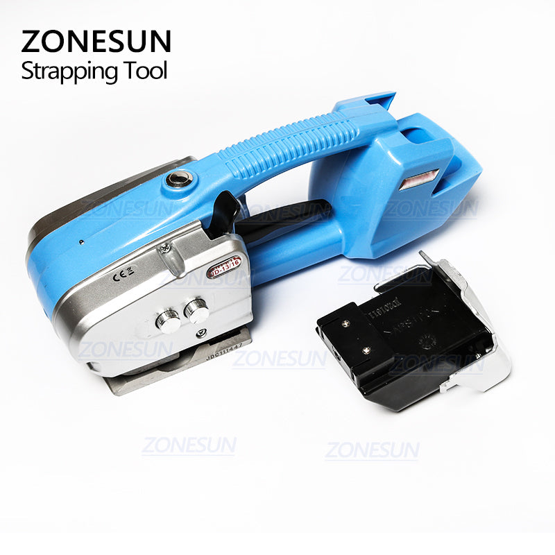 ZONESUN JD16 13-16mm Reggiatrice automatica in plastica elettrica a batteria