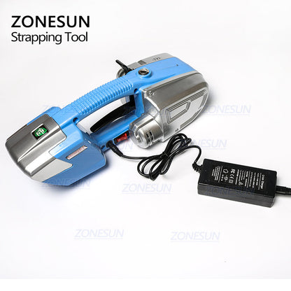 ZONESUN JD16 13-16mm Reggiatrice automatica in plastica elettrica a batteria